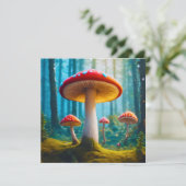 Mellow Mushroom Einladung (Stehend Vorderseite)