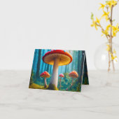 Mellow Mushroom Karte (Gelbe Blume)