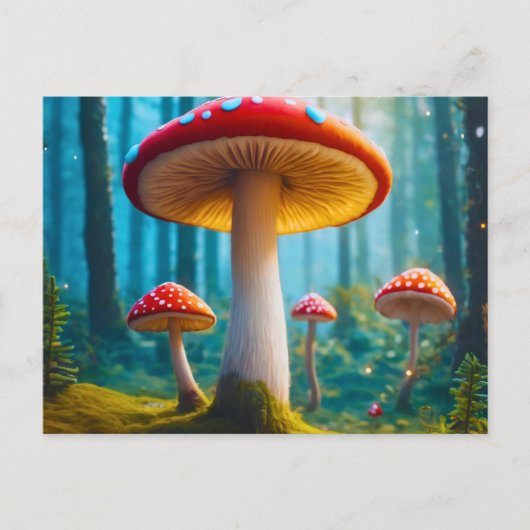 Mellow Mushroom Postcard Postkarte (Vorderseite)