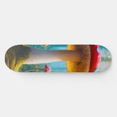 Mellow Mushroom Skateboard (Horizontal)