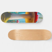 Mellow Mushroom Skateboard (Horizontal)