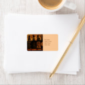 Mellow Oak Adressaufkleber (Insitu)