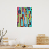 Mellow Out 18 x 24 Poster (Küche)