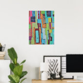 Mellow Out 18 x 24 Poster (Heimbüro)