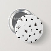 Mellow Pig 缶バッジ Button (Vorne & Hinten)