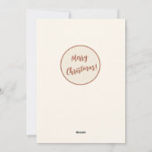 Mellow Snowmen - Frohe Weihnachten v1 editierbares (Rückseite)