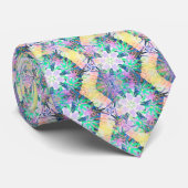 Mellow Yellow Botanic Neck Tie Krawatte (Gerollt)