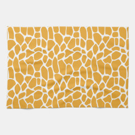Mellow Yellow Giraffe Muster Geschirrtuch