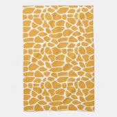 Mellow Yellow Giraffe Muster Geschirrtuch (Vertikal)