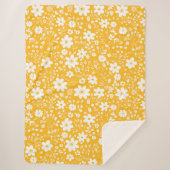 Mellow Yellow Sherpa Blanket Sherpadecke (Vorderseite)