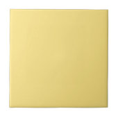 Mellow Yellow Solid Color Tile Fliese (Vorderseite)