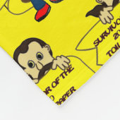 Mellow Yellow Suvivor Fleecedecke (Ecke)