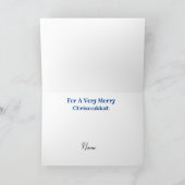 Melmeldende Chrismukkah-Karte Karte (Innenseite)