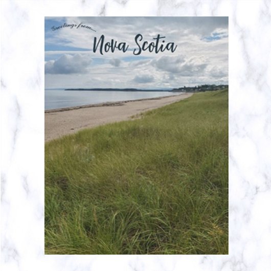 Melmerby Beach Little Harbour Nova Scotia Postkarte