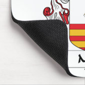 Melo Familienwappen Mousepad (Ecke)