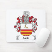 Melo Familienwappen Mousepad (Mit Mouse)