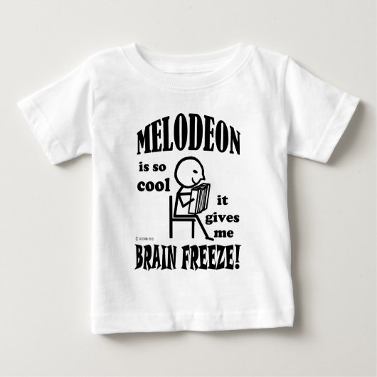Melodeon, Brain Freeze Baby T-shirt (Vorderseite)