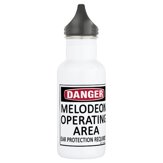 Melodeon-Einsatzgebiet Edelstahlflasche (Links)