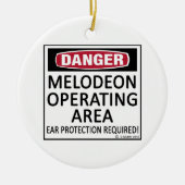 Melodeon-Einsatzgebiet Keramik Ornament (Vorne)