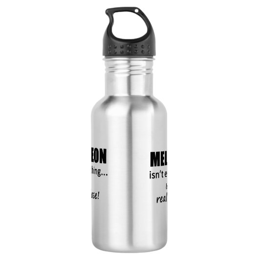 Melodeon ist nicht alles edelstahlflasche (Rückseite)