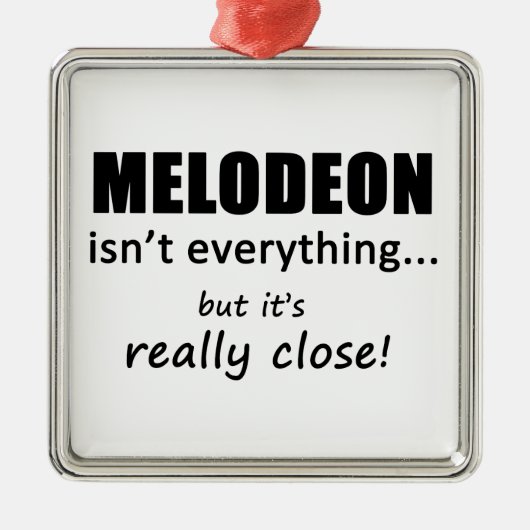 Melodeon ist nicht alles silbernes ornament (Vorne)