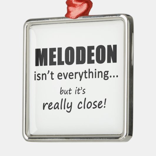 Melodeon ist nicht alles silbernes ornament (Links)