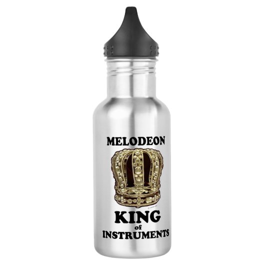 Melodeon King of Instruments Edelstahlflasche (Links)