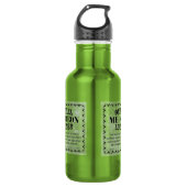 Melodeon-Lizenz Edelstahlflasche (Vorderseite)