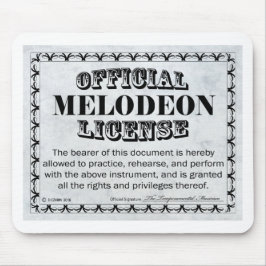 Melodeon-Lizenz Mousepad