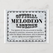 Melodeon-Lizenz