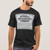 Melodeon-Lizenz T-Shirt (Vorderseite)