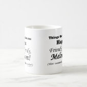 Melodeon macht mich glücklich kaffeetasse (Mittel)