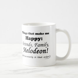 Melodeon macht mich glücklich kaffeetasse
