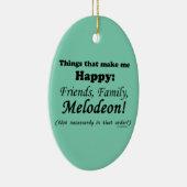 Melodeon macht mich glücklich keramikornament (Rechts)