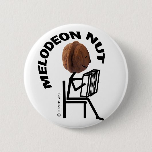 Melodeon Nut Button (Vorderseite)