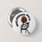 Melodeon Nut Button (Vorne & Hinten)