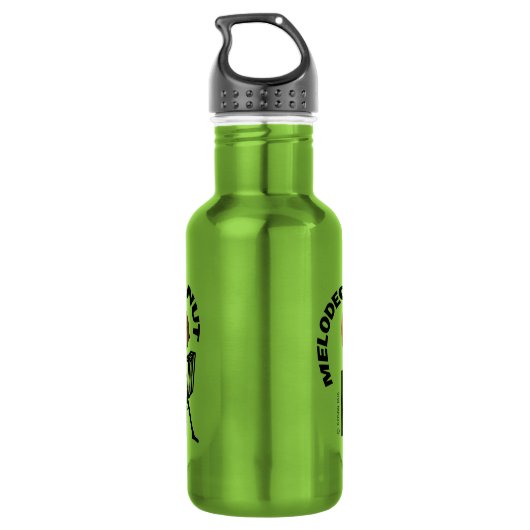 Melodeon Nut Edelstahlflasche (Rückseite)