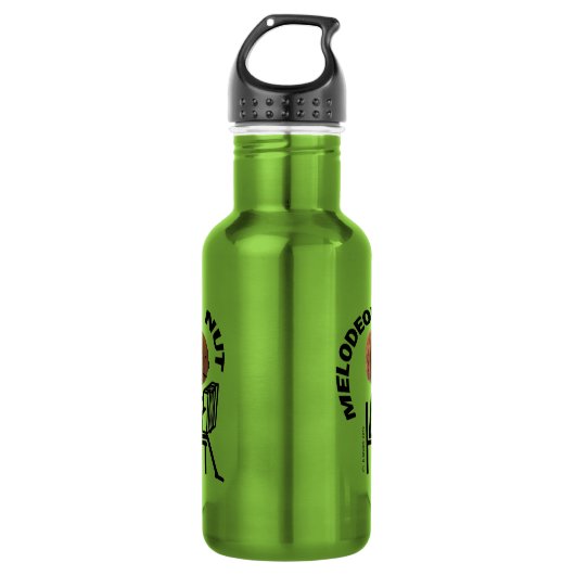 Melodeon Nut Edelstahlflasche (Vorderseite)