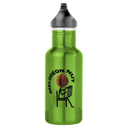 Melodeon Nut Edelstahlflasche (Rechts)