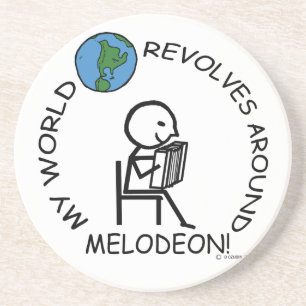 Melodeon - Weltumdrehungen Getränkeuntersetzer