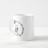 Melodeon - Weltumdrehungen Kaffeetasse (Vorderseite Links)