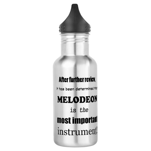 Melodeon wichtigstes Instrument Edelstahlflasche (Links)