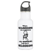 Melodeons verboten trinkflasche (Vorderseite)