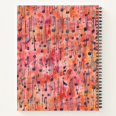 Melodía Cálida Notizblock (Rückseite)