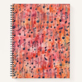 Melodía Cálida Notizblock (Vorderseite)