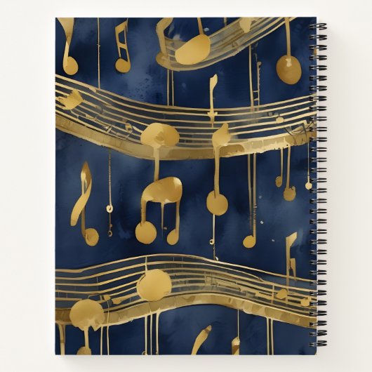 Melodía de Oro Notizblock (Rückseite)