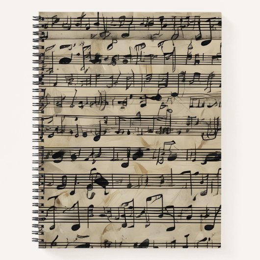Melodía en Acuarela Notizblock (Vorderseite)