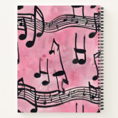 Melodía Rosa Notizblock (Rückseite)