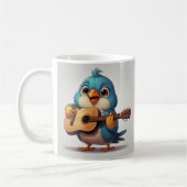 Melodic Bird Gitarrist Tasse - Sip in Harmonie (Links)