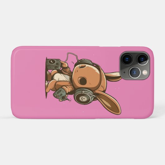 Melodic Bunny: Eine musikalische Reise Case-Mate iPhone Hülle (Rückseite (Horizontal))